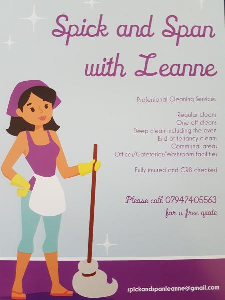 Spick and Span With Leanne