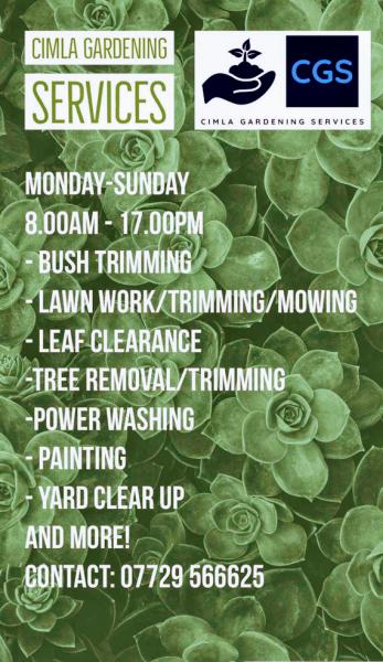 Cimla Gardening Services