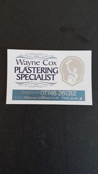 Great Yarmouth Wayne Cox Plastering and Rendering Specialist