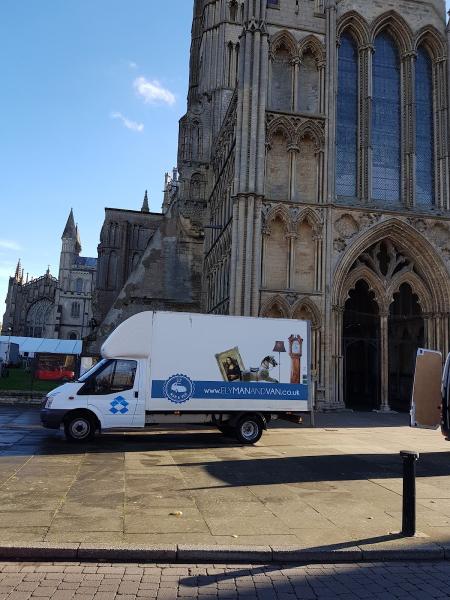 Ely Man and van