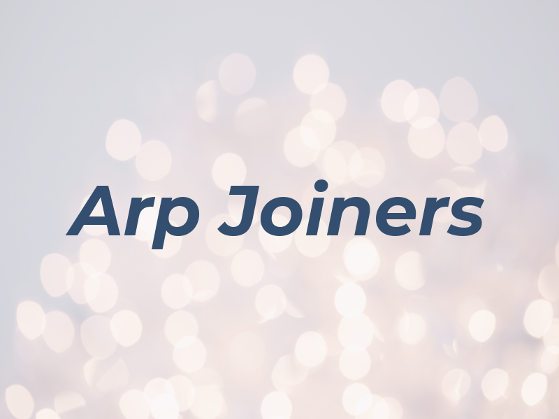Arp Joiners