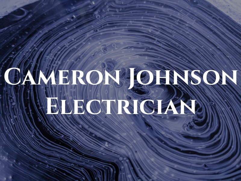 Cameron Johnson Electrician
