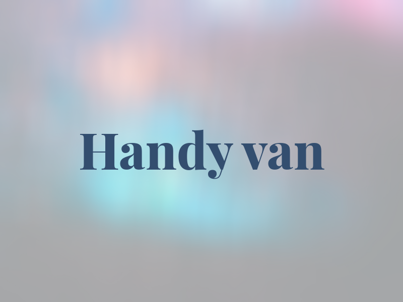 Handy van