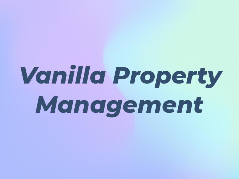 Vanilla Property Management