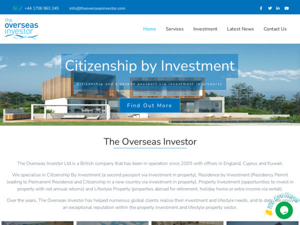 The Overseas Investor.