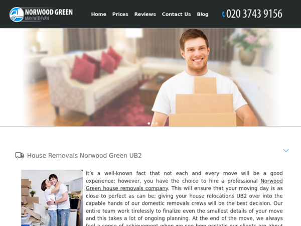 Man With van Norwood Green