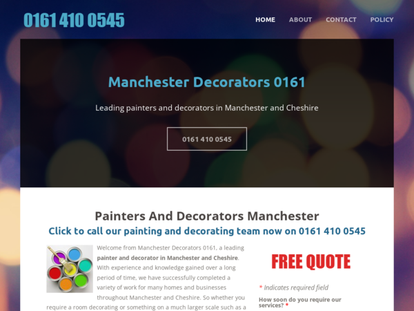 Painters and Decorators Manchester