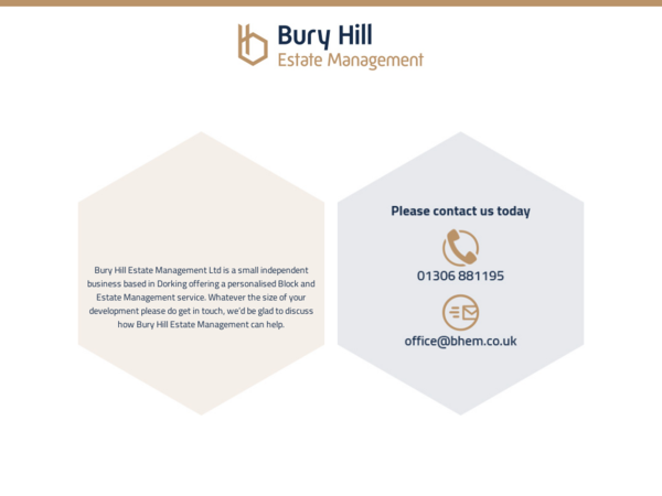 Bury Hill Estate Management