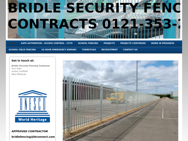 Bridle Security Fencing Contractors
