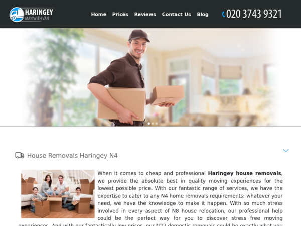 Man With van Haringey