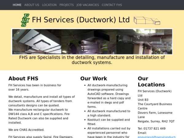 F H Services Ductwork Ltd