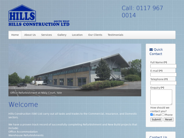 Hills Construction (South West) Ltd