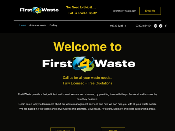 Www.first4waste.com