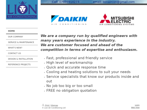 Lion Air Conditioning Ltd