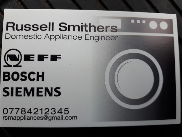 Russell Smithers Domestic Appliance Engineer