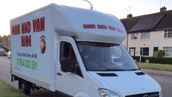 Man and van Removals Leicestershire