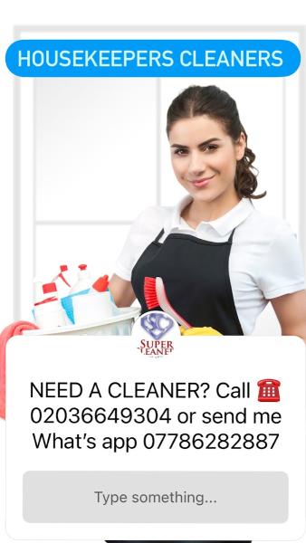 Super Cleaners London Domestic and Commercial Cleaning Services