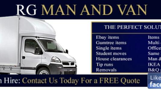 RG Man and van Removals