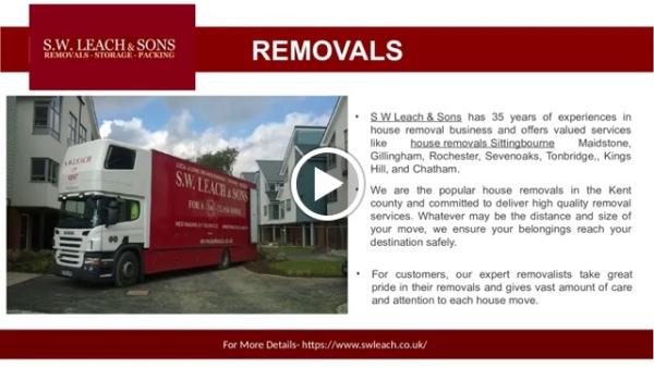 S W Leach and Sons Removals and Storage