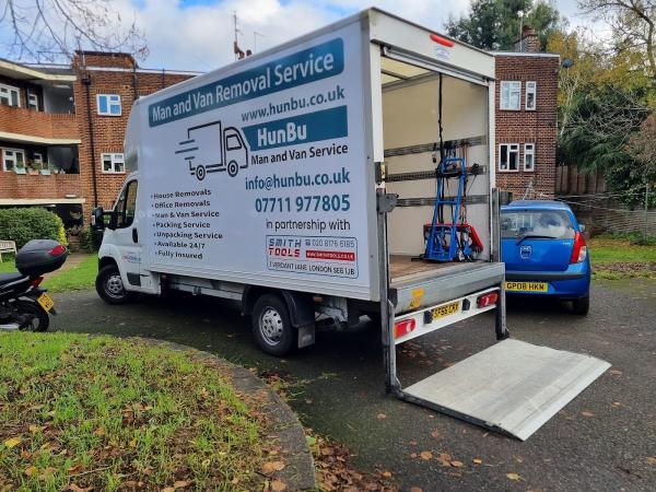 Hunbu Man and van Service