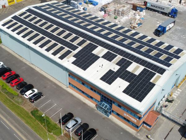 AR Power Commercial Solar Installation