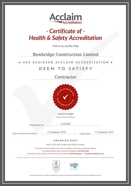 Bowbridge Construction Ltd