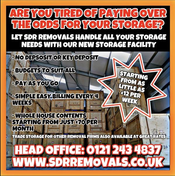 SDR Removals & Storage Ltd