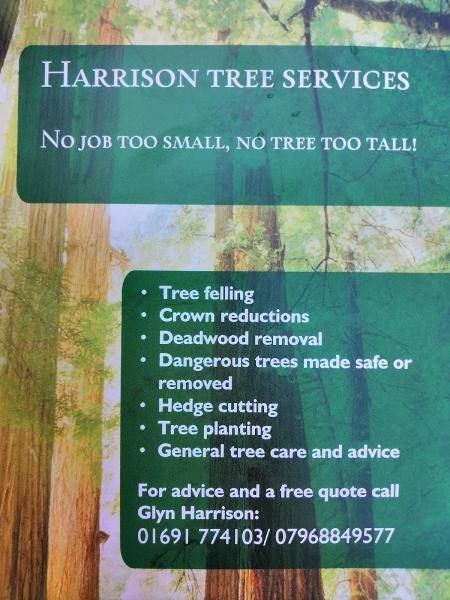 Harrison Tree Services.