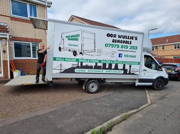 Oor Wullies Removals Edinburgh