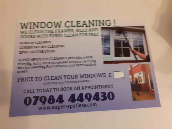 Super-Spotless Window Cleaning