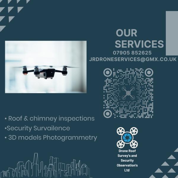 Drone Roof Survey's and Security Observation's