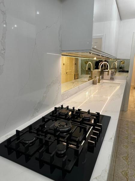 Marble-Lux Ltd Quartz Granite Marble Tiles Kitchen Installation