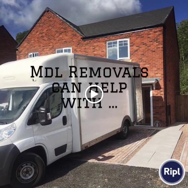 MAN AND VAN Hire Birmingham MDL Removals