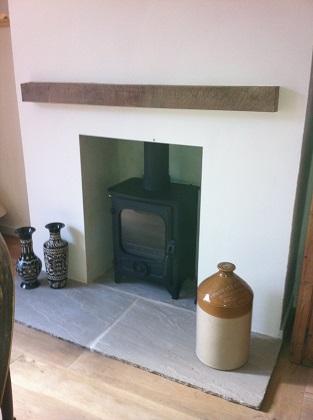 Staffordshire Logburner Installation