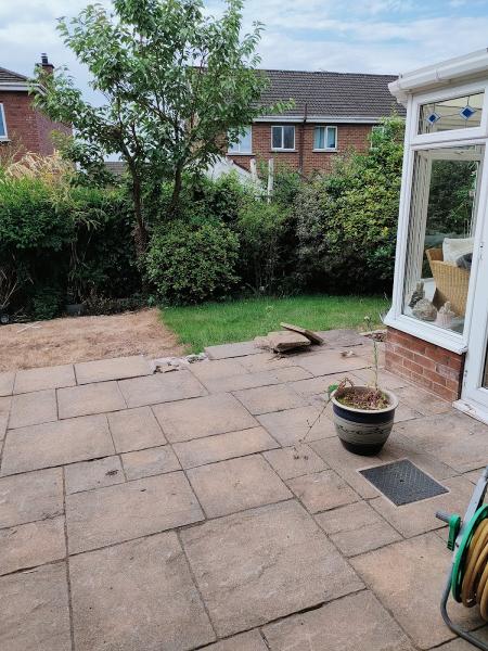 Pave Patio Shed