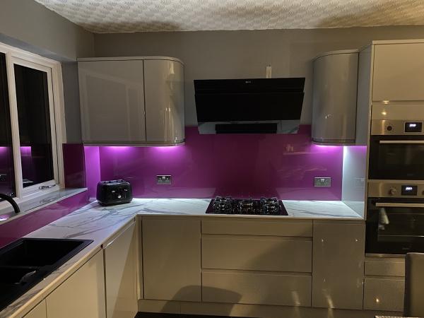 Bespoke Glass Splashback