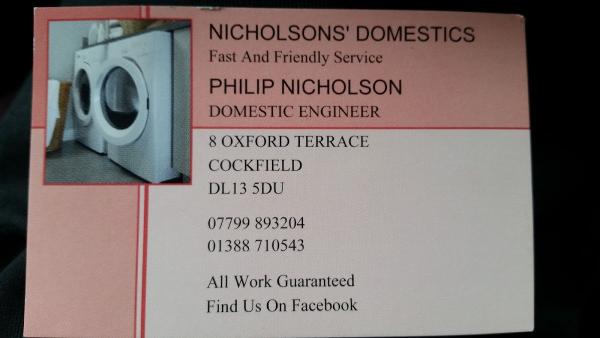 Nicholsons' Domestics