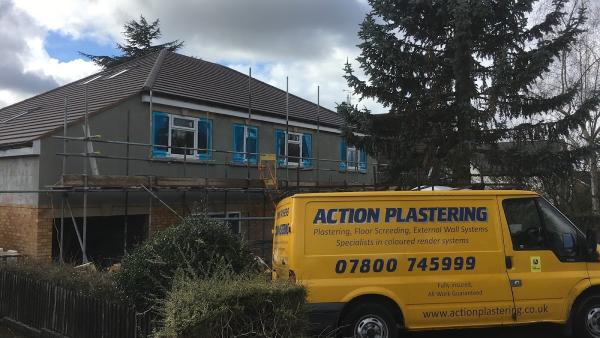 Actionplastering