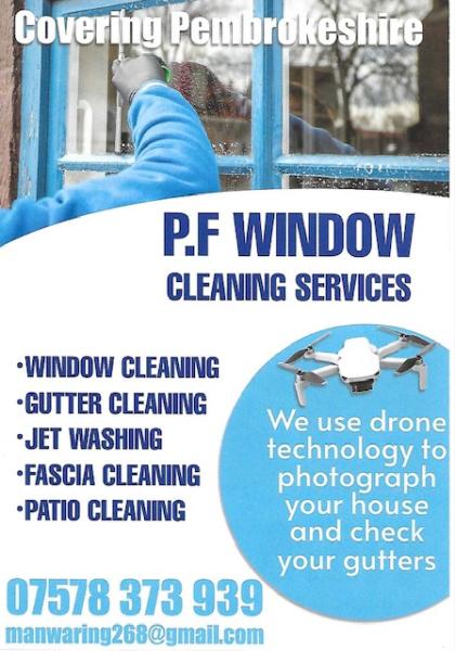 PF Window Cleaning Services Haverfordwest Pembrokeshire