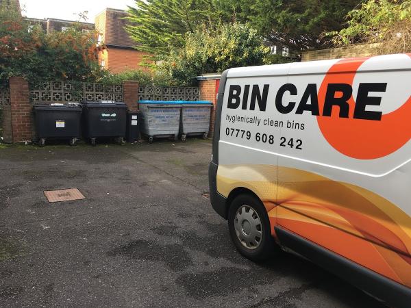 BIN Care LTD Domestic & Commercial Wheelie Bin Cleaning