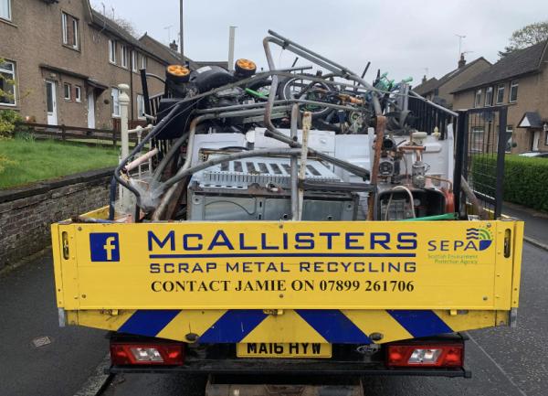 McAllisters Scrap Metal & Waste Recycling