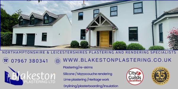 Plastering Northamptonshire