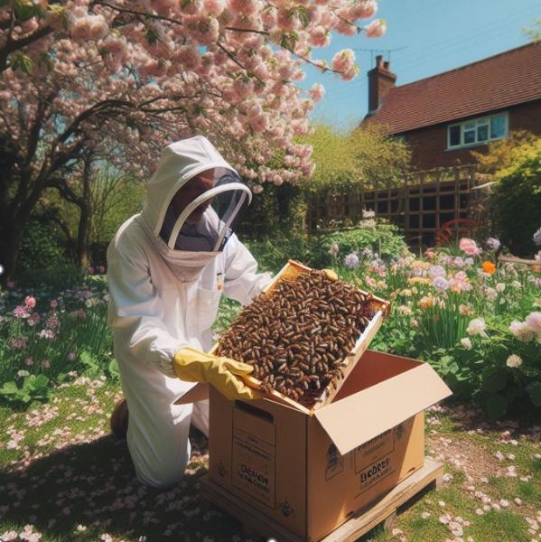 Guildford Bee Swarm Rehoming