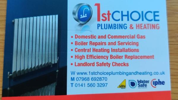1st Choice Plumbing & Heating