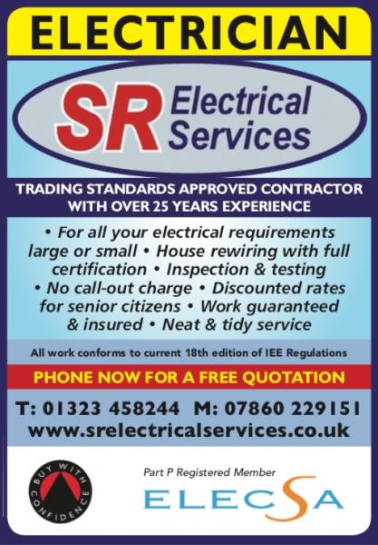 SR Electrical Services Serving Eastbourne Community