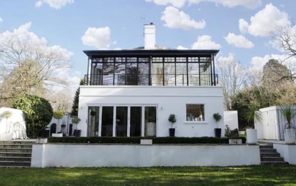 House With Blue Shutters