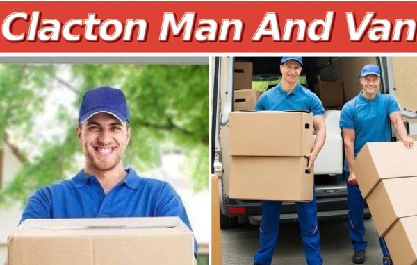 Clacton Man and van