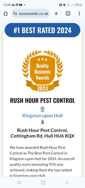 Rush Hour Pest Control