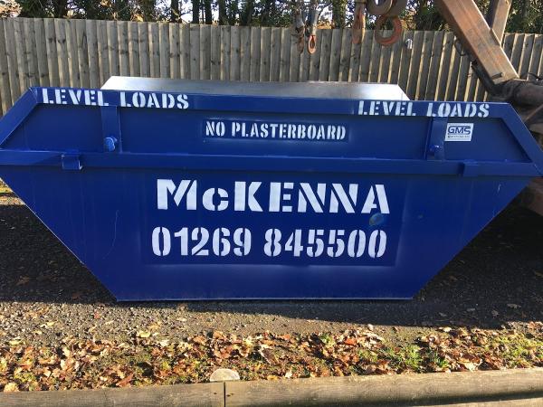 JD McKenna Skip Hire