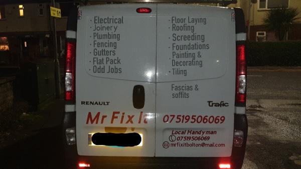 Mr Fix it Bolton